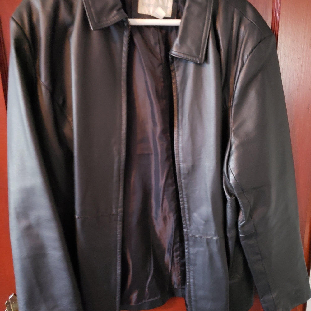 Leather jacket